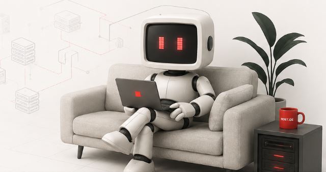 HOST.GE Mascot Robot